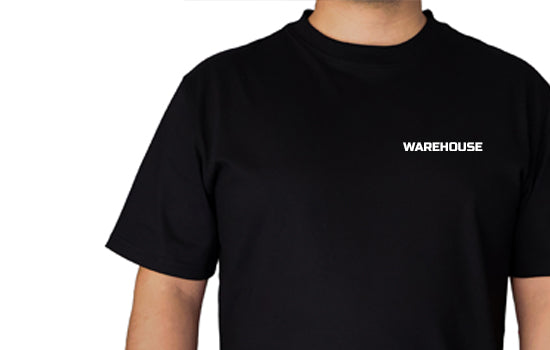 WAREHOUSE logo Playera