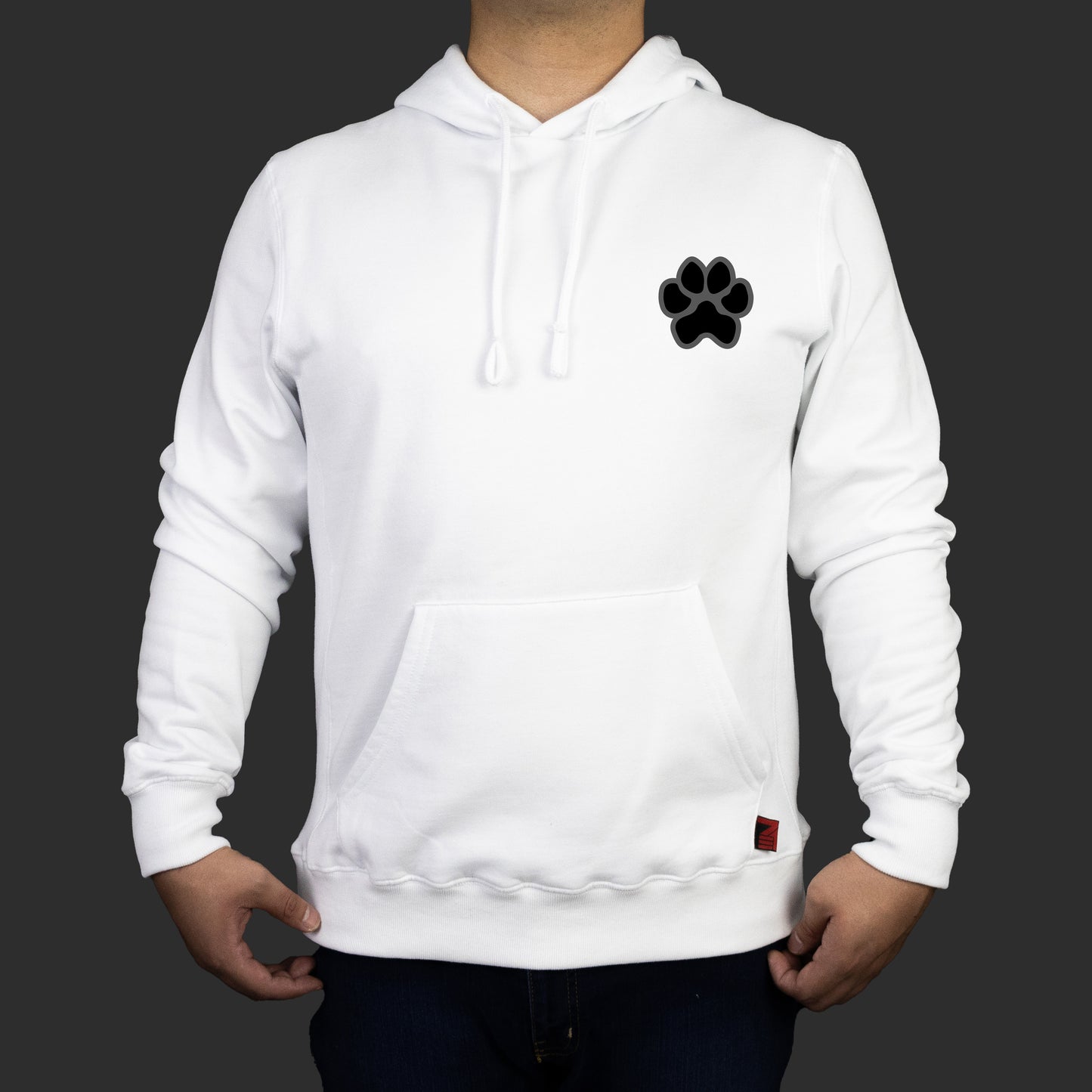 Huella de perro Hoodie